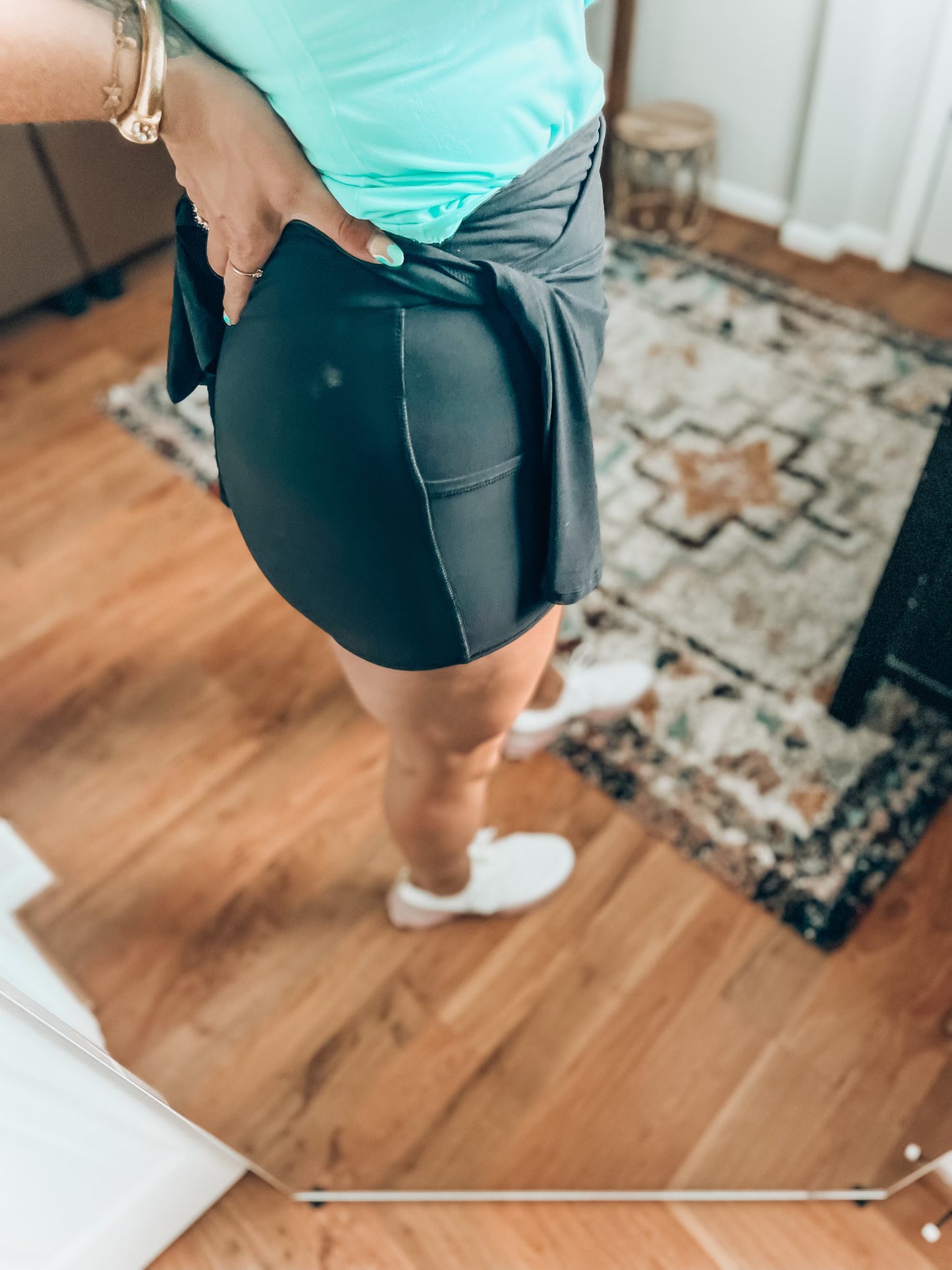 Serena Everyday Skirt- Black