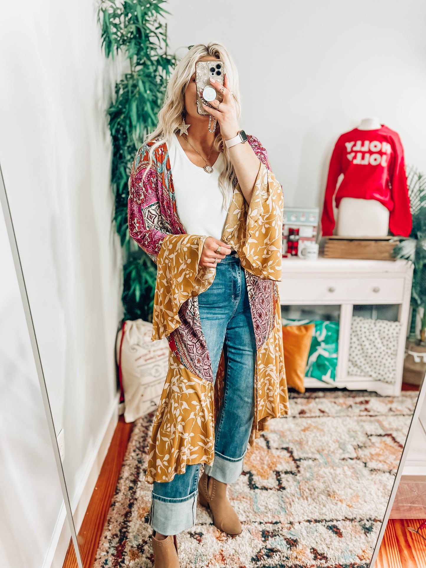 Emmie Mixed Floral Kimono