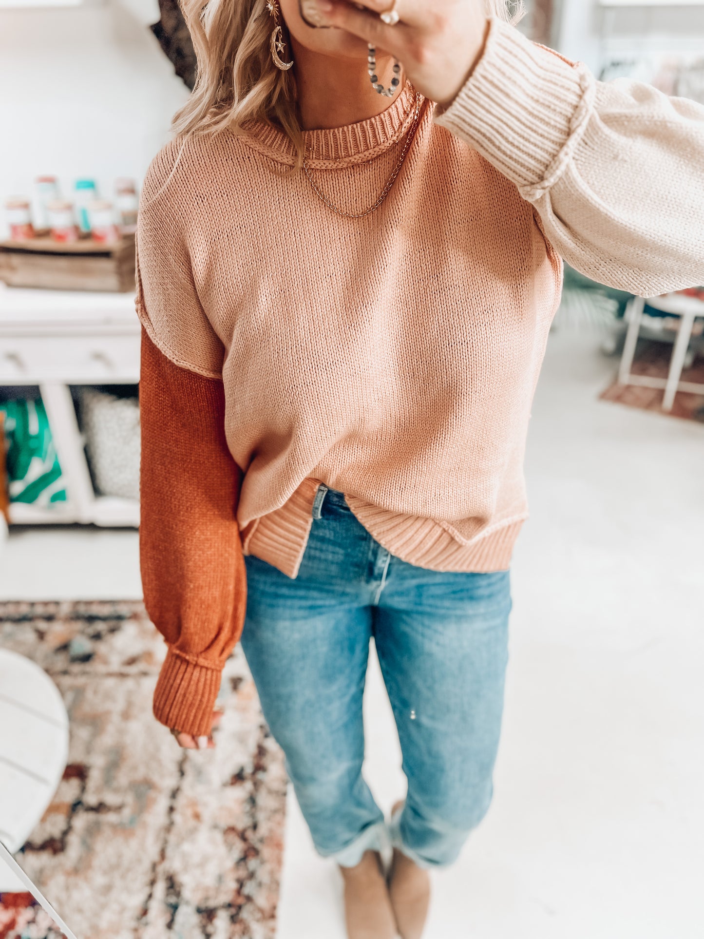 Blake Colorblock Sweater