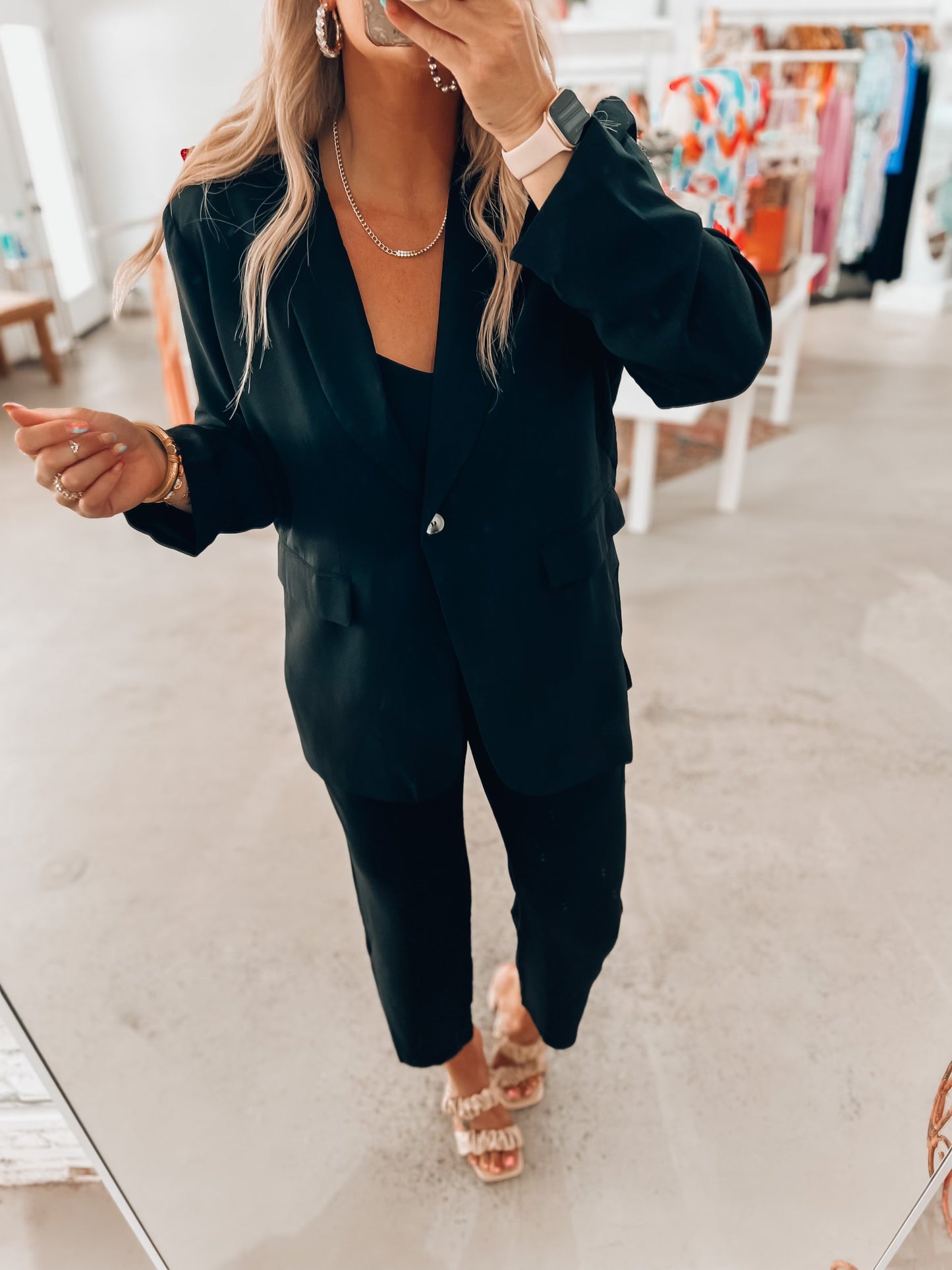 Boss B*tch Power Suit- Black