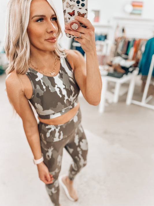 Mocha Latte Sports Bra