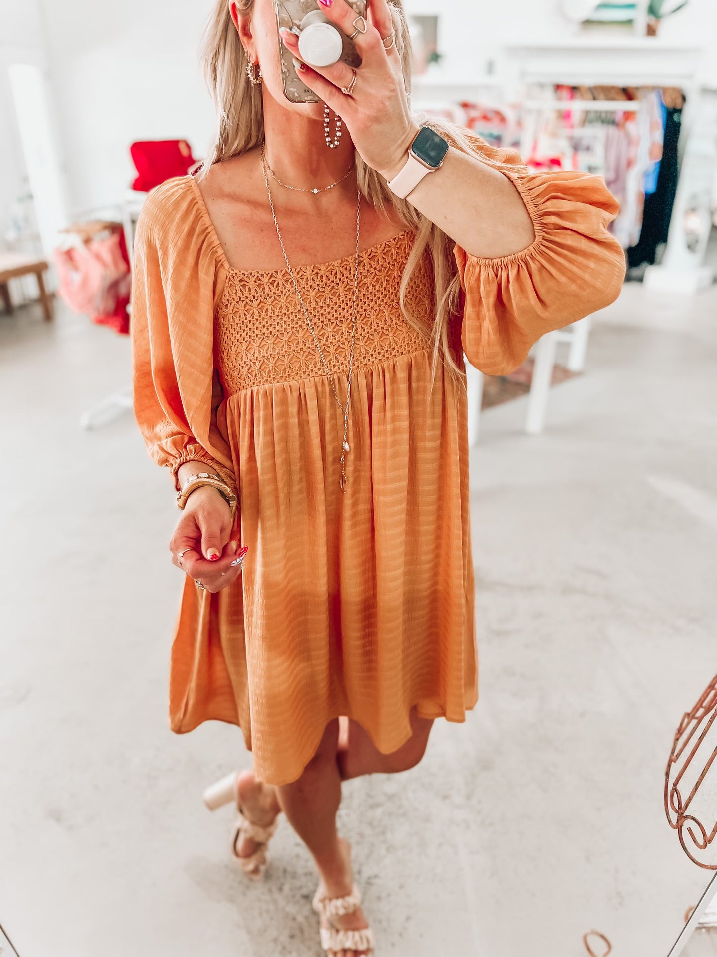 Jenny Crochet Dress