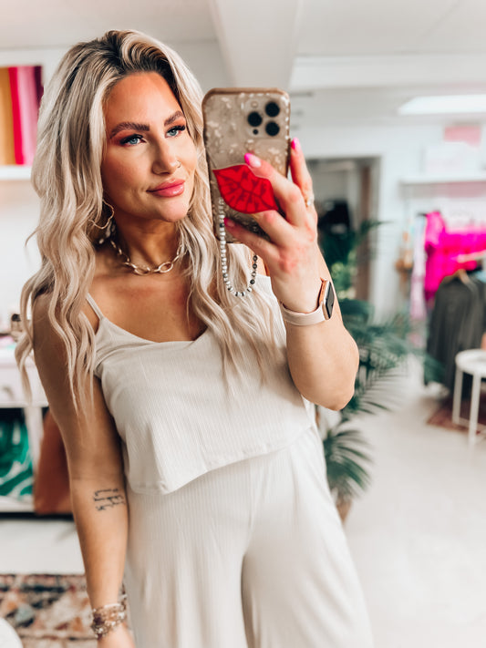 Serina RIbbed Jumpsuit - 3 Colors!