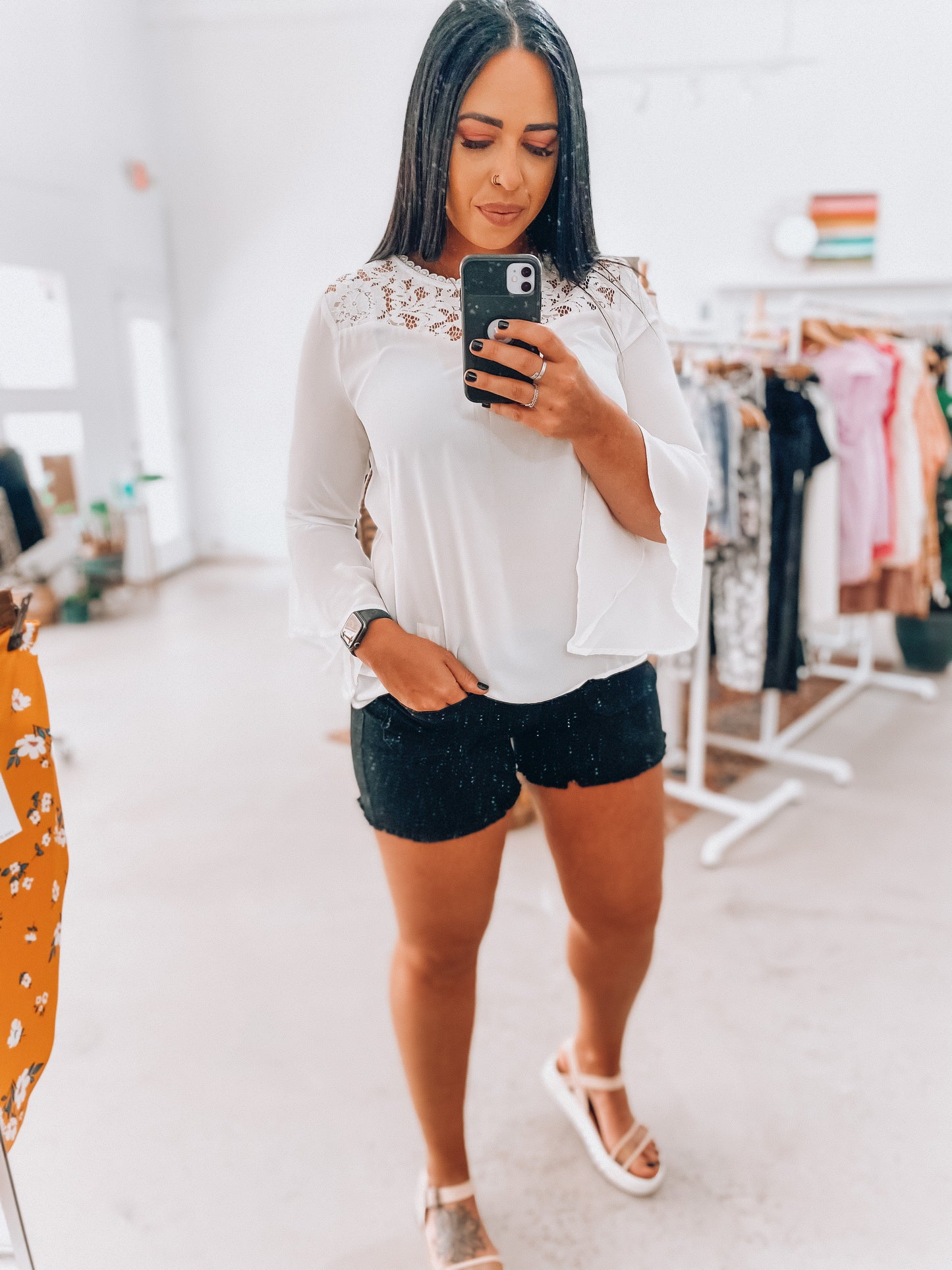 Belle Lace Blouse