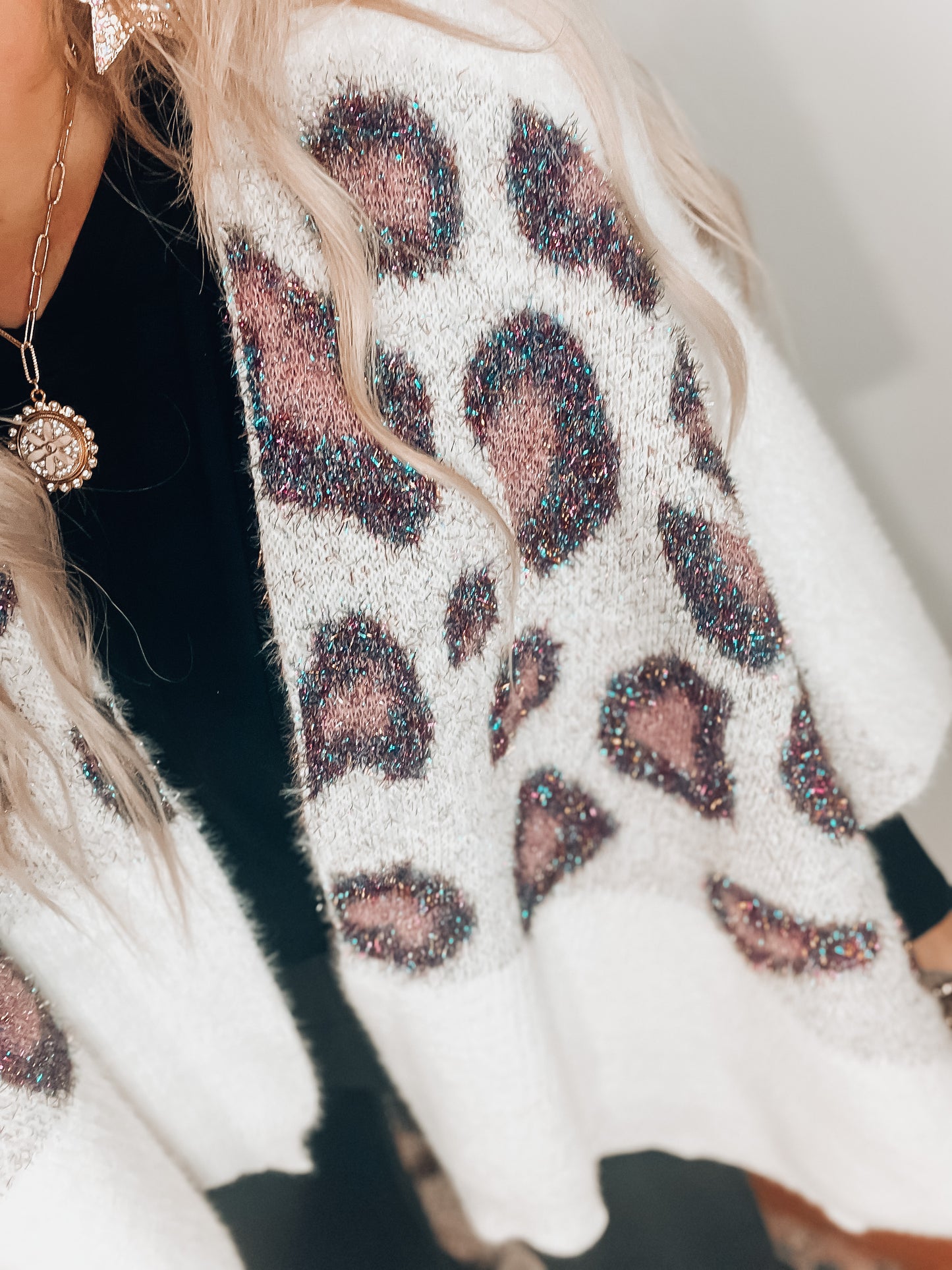 Leo Tinsel Poncho