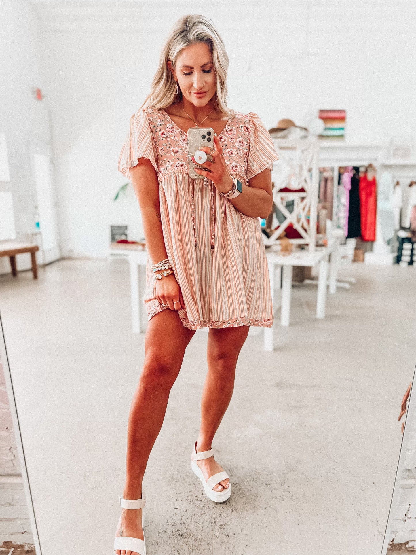 Vintage Floral Dress