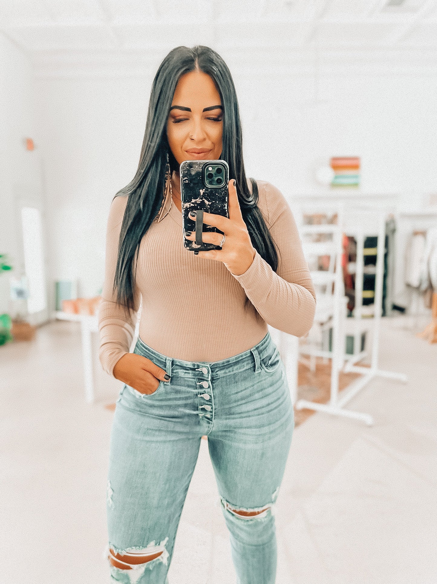 Greer Long Sleeve Bodysuit