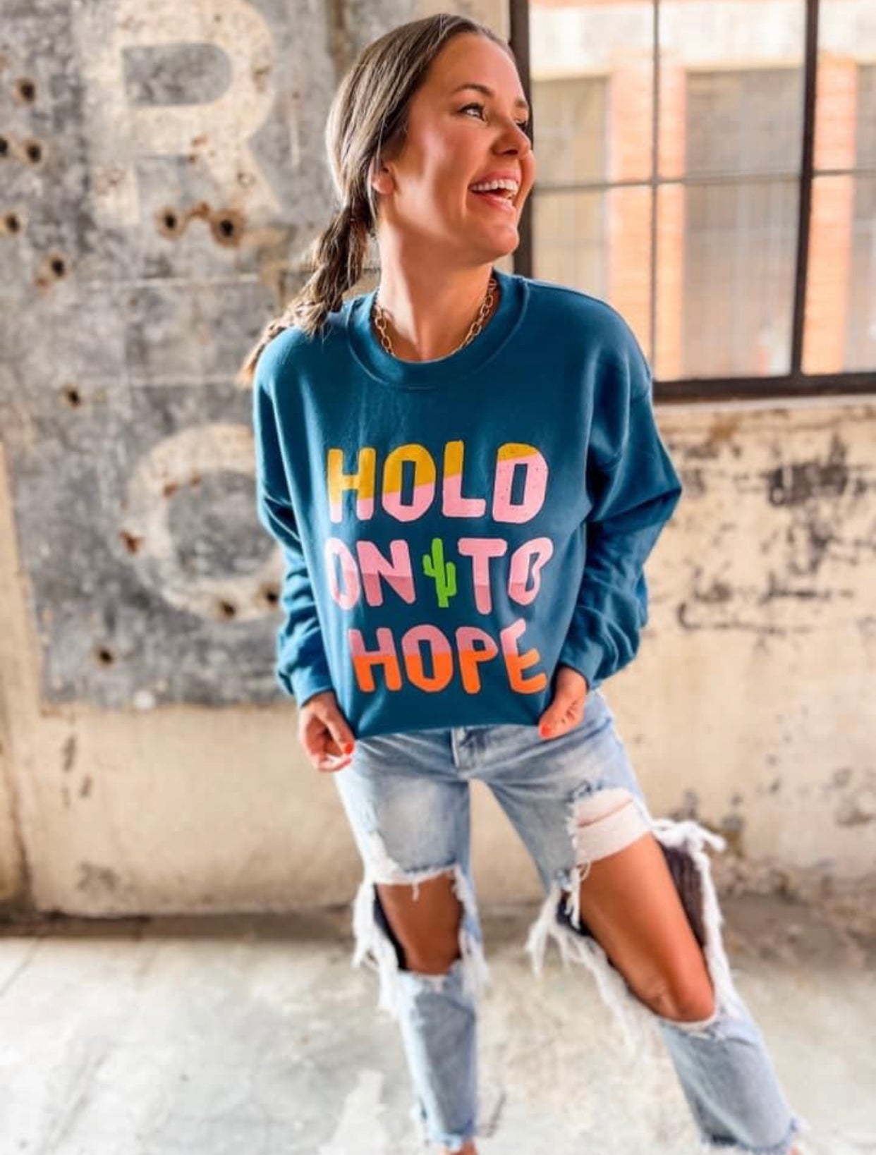 Preorder Hold On to Hope Sweatshirt