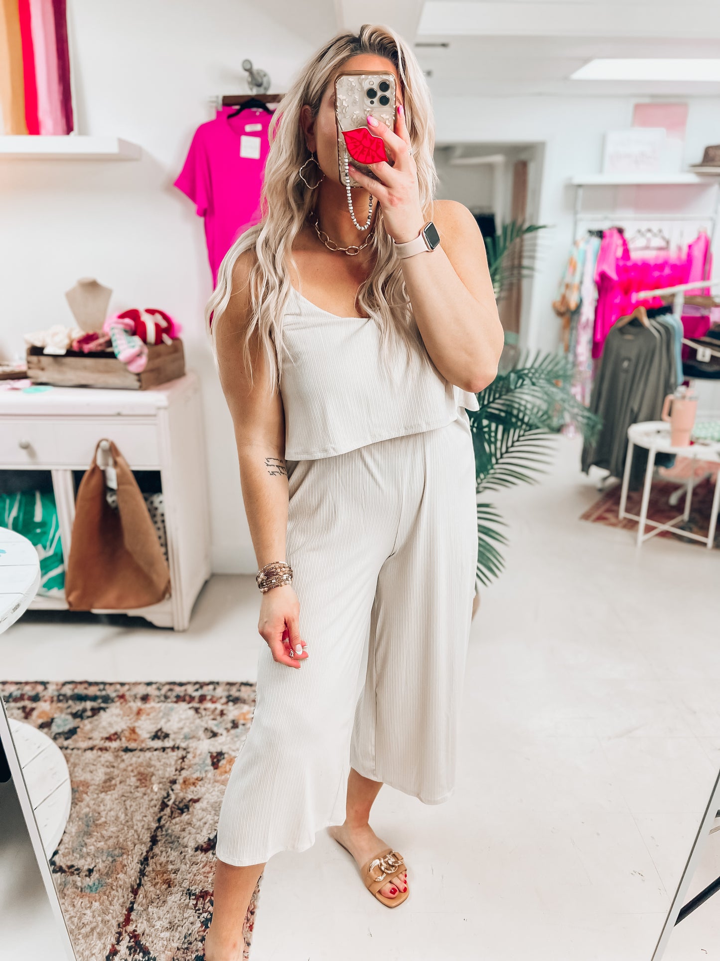 Serina RIbbed Jumpsuit - 3 Colors!