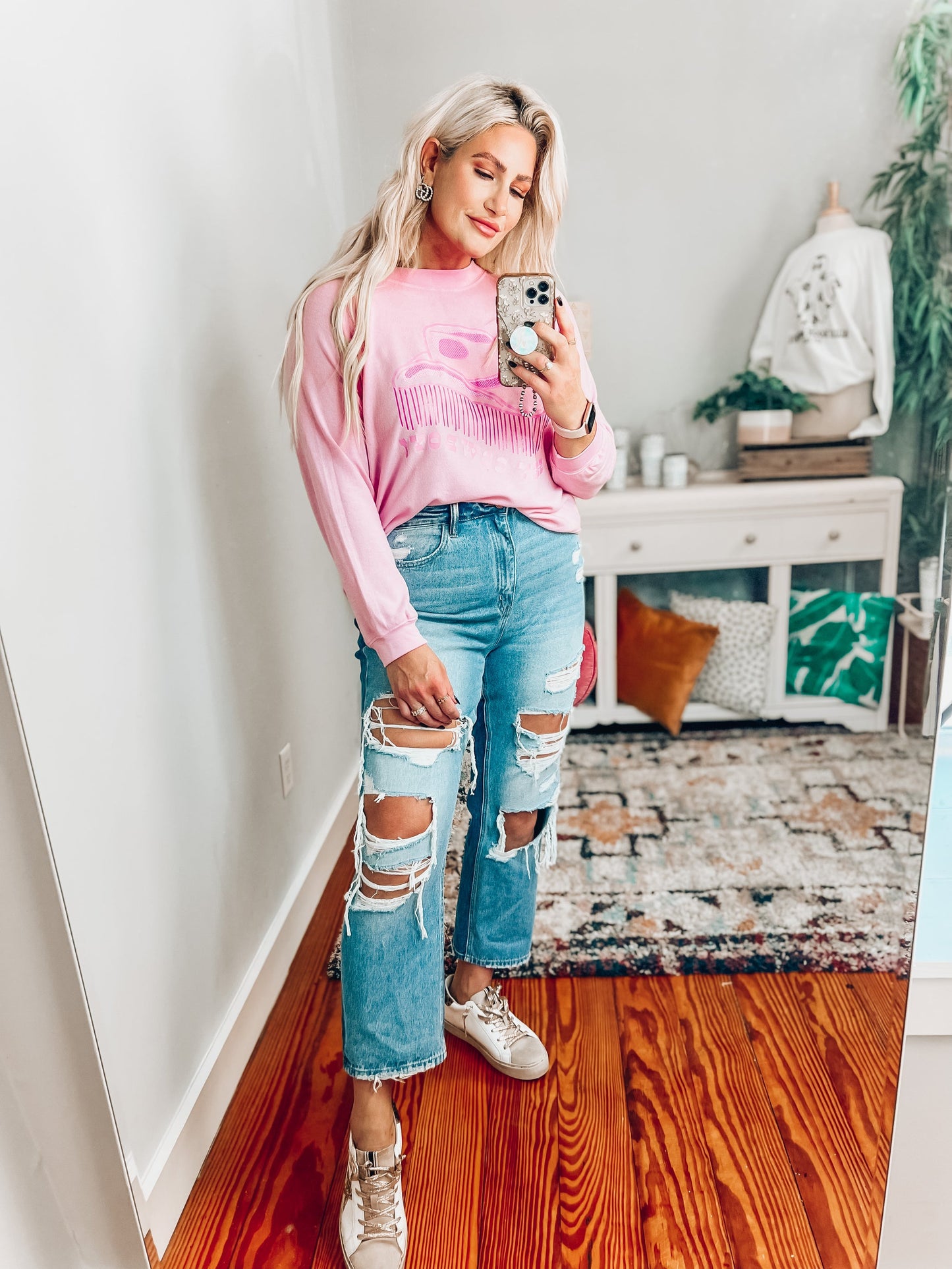 Alyssa 90's Vintage Straight Jeans