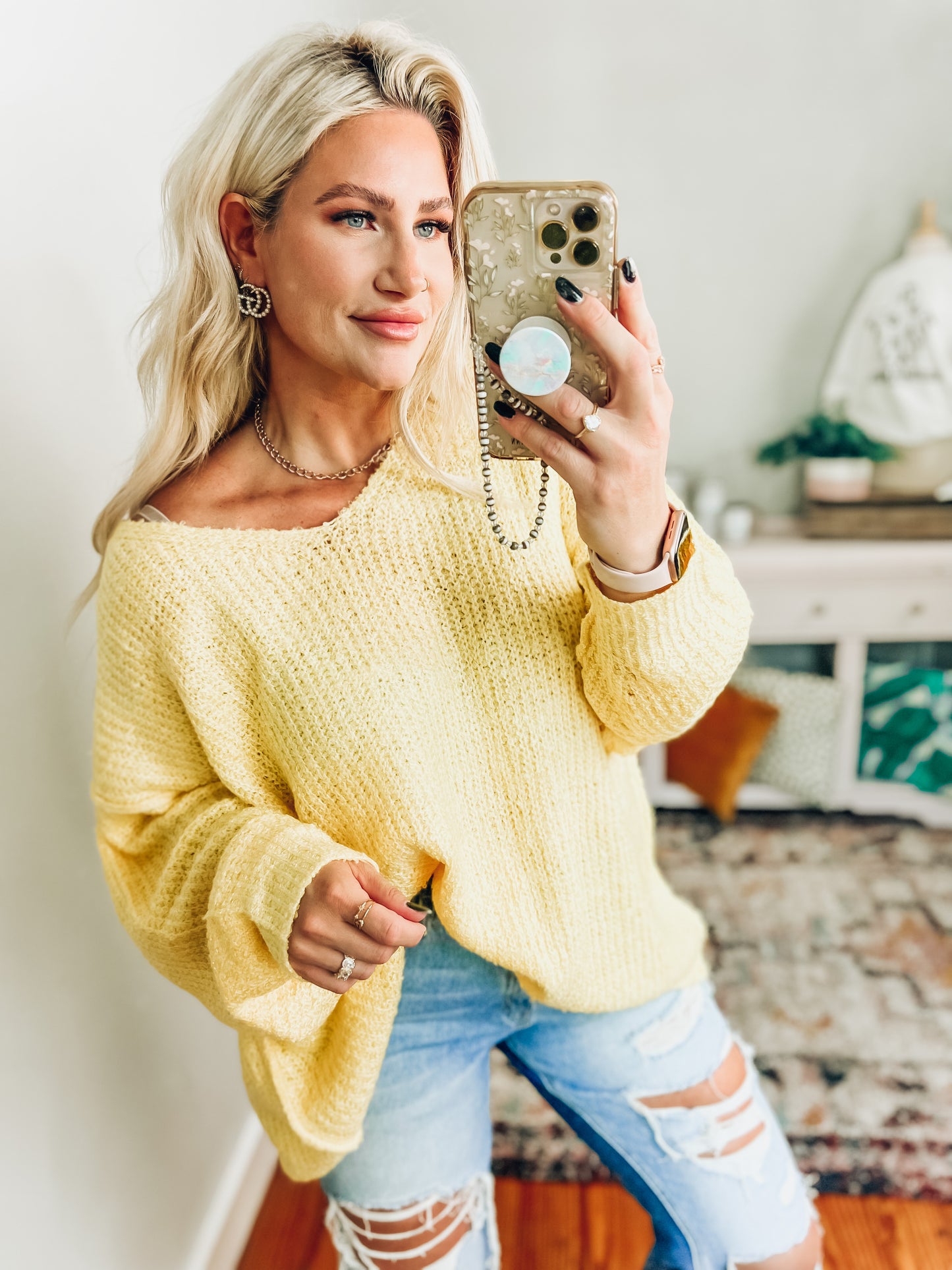 Honey Oak Sweater