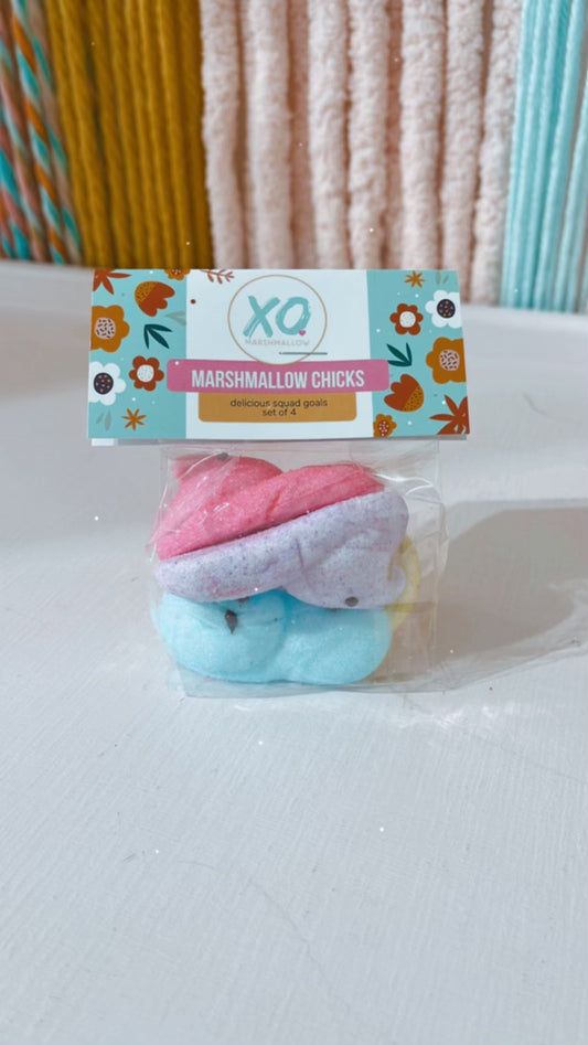 Marshmallow Chicks (Set of 4)