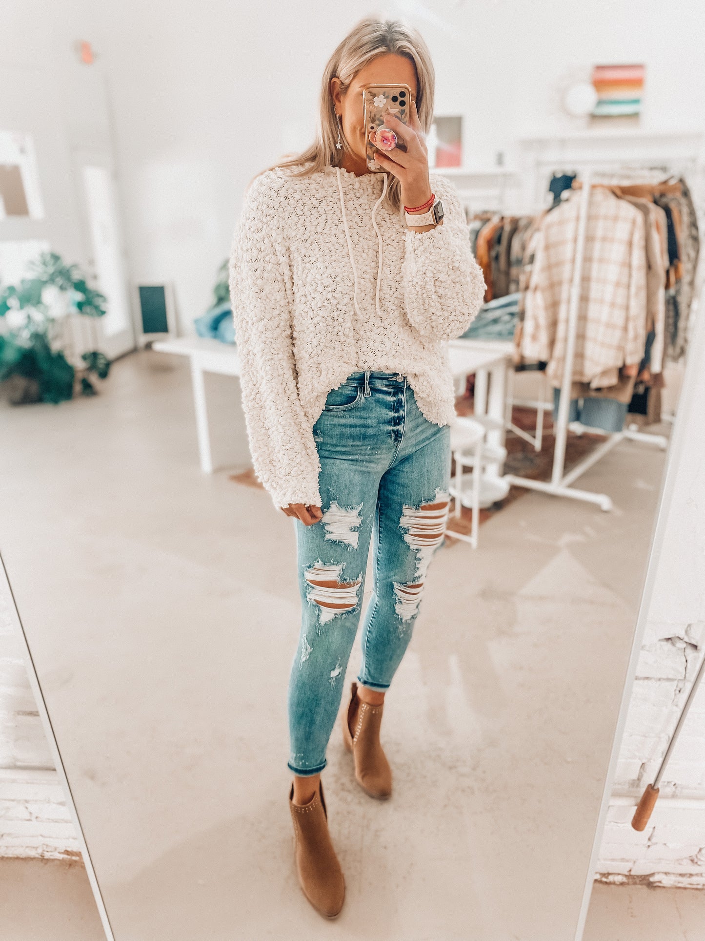 Autumn Cozy Hooded Pullover