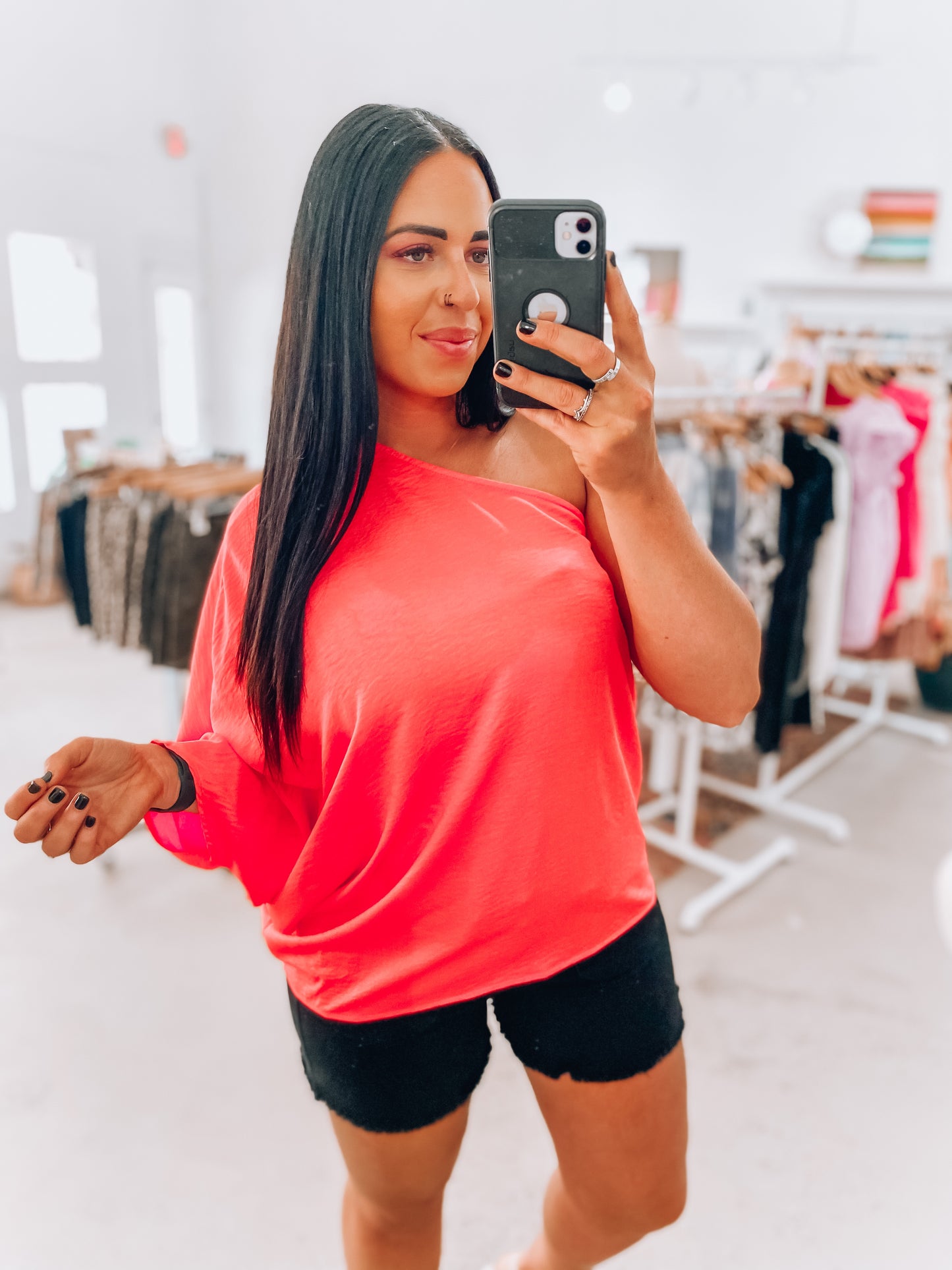 Hannah One Shoulder Top