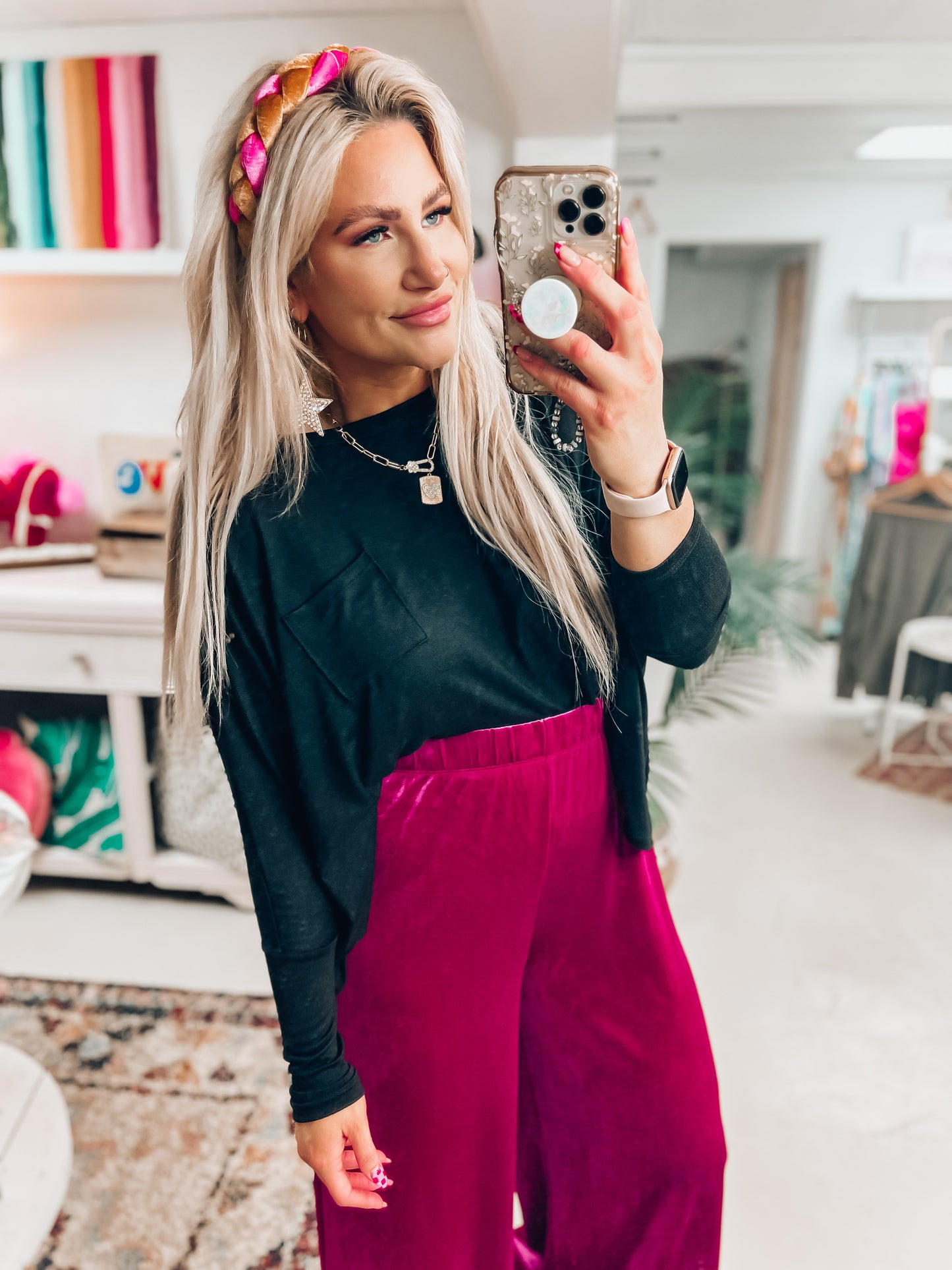 Lauren Longsleeve Basic Top