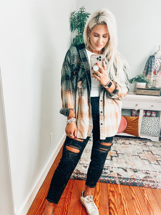 Mollie Hooded Flannel