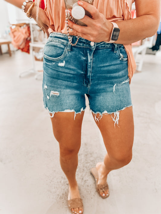 Cortney Denim Shorts