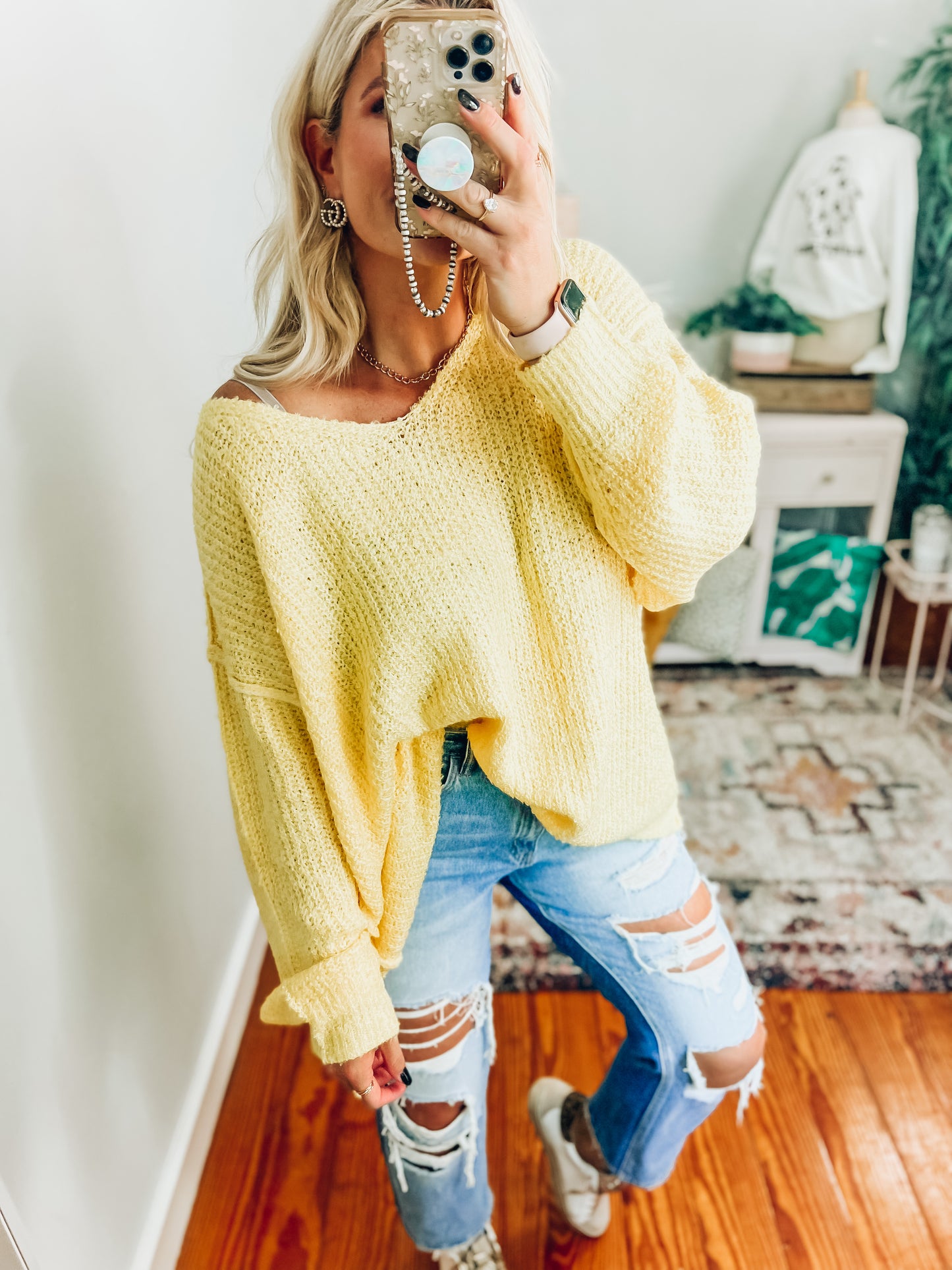 Honey Oak Sweater