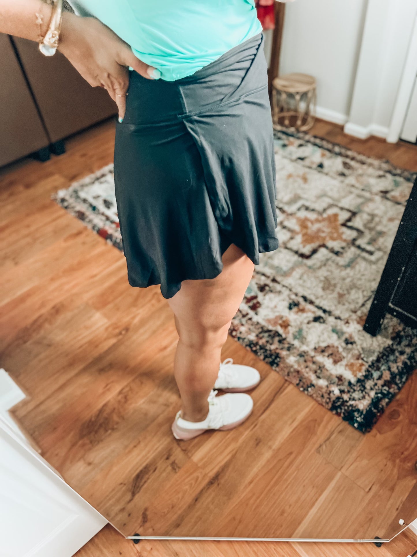 Serena Everyday Skirt- Black