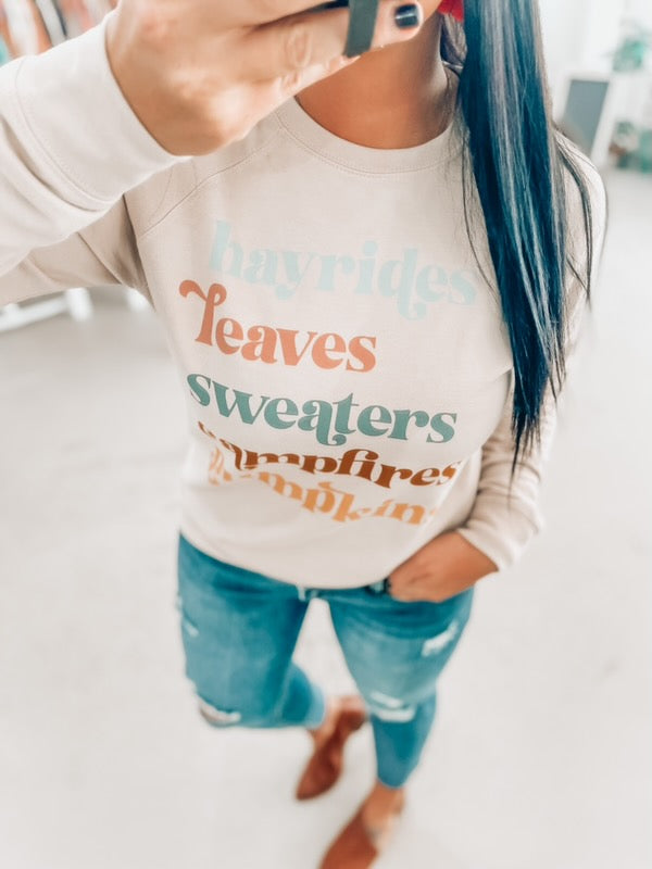 Fall Favorites Pullover