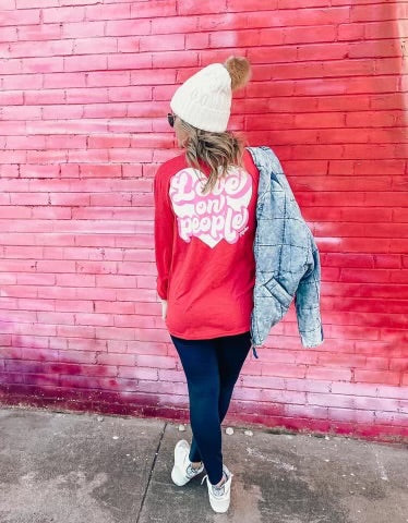 Love On People LS Tee