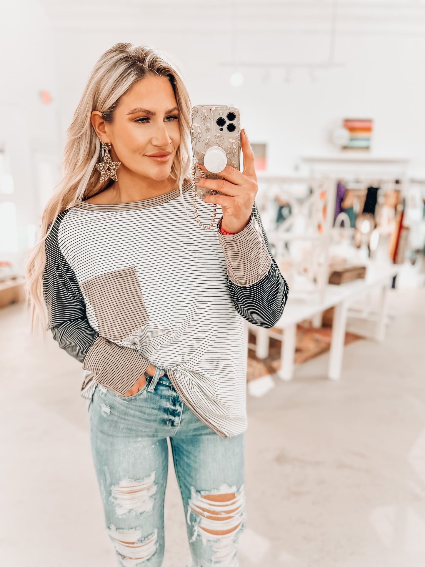 Lexi Striped Top