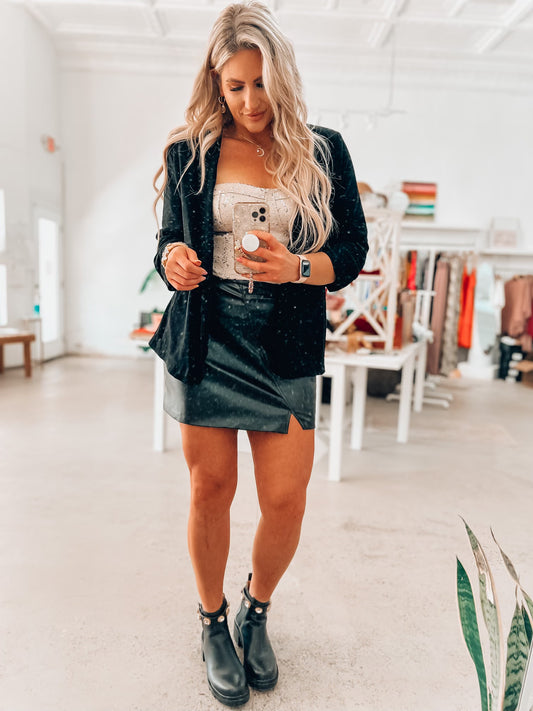 Material Girl Sequin Crop