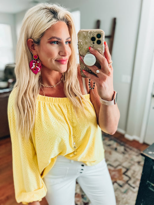 Daisy One Shoulder Top