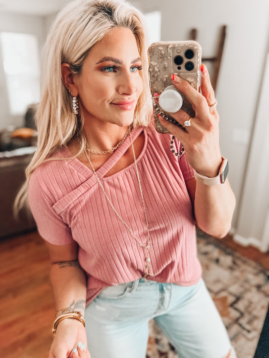 Julia Cutout Top