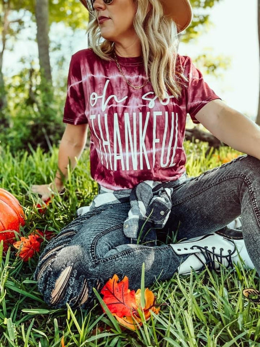 Oh So Thankful Tee