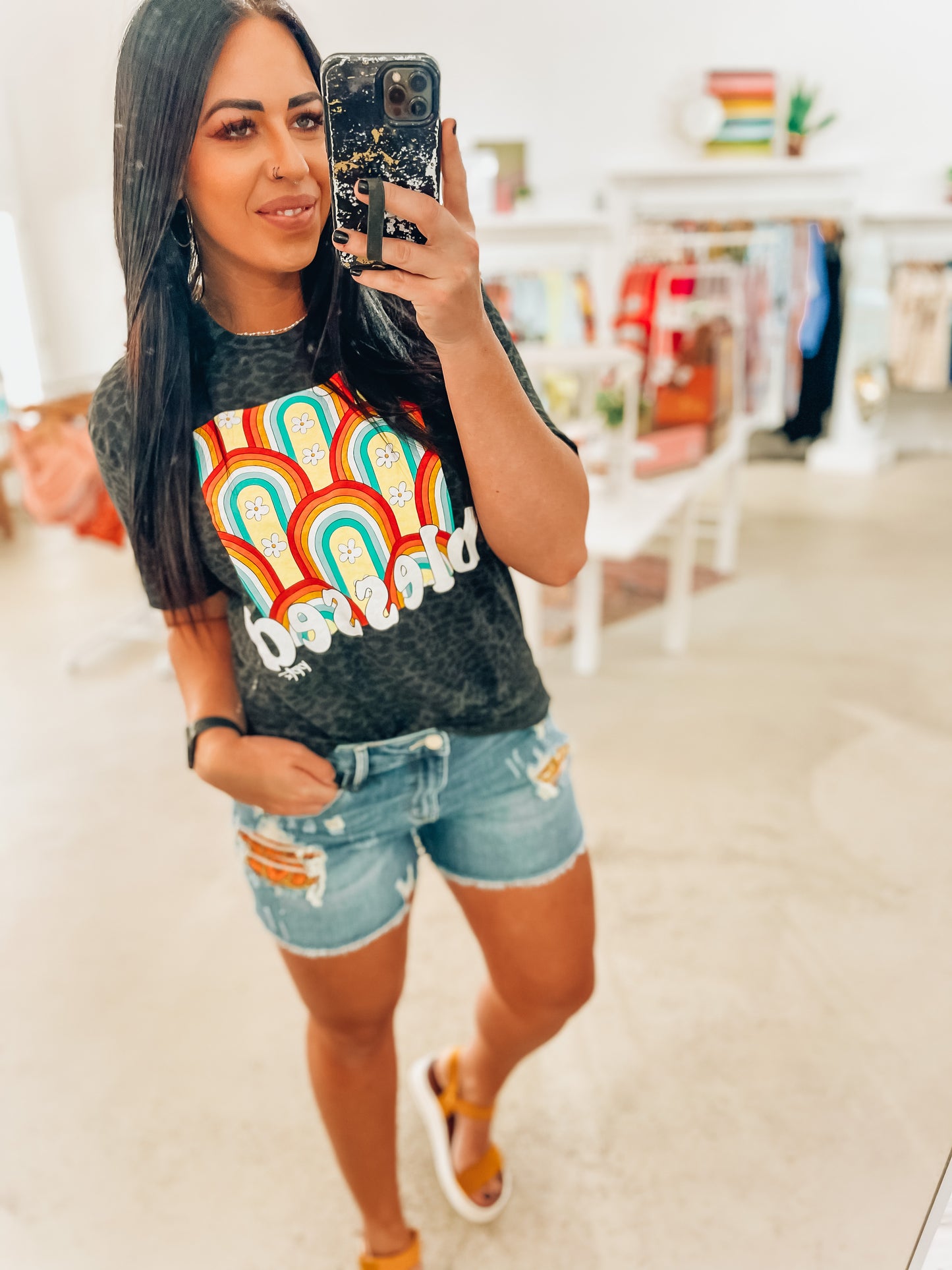Blessed Rainbow Tee