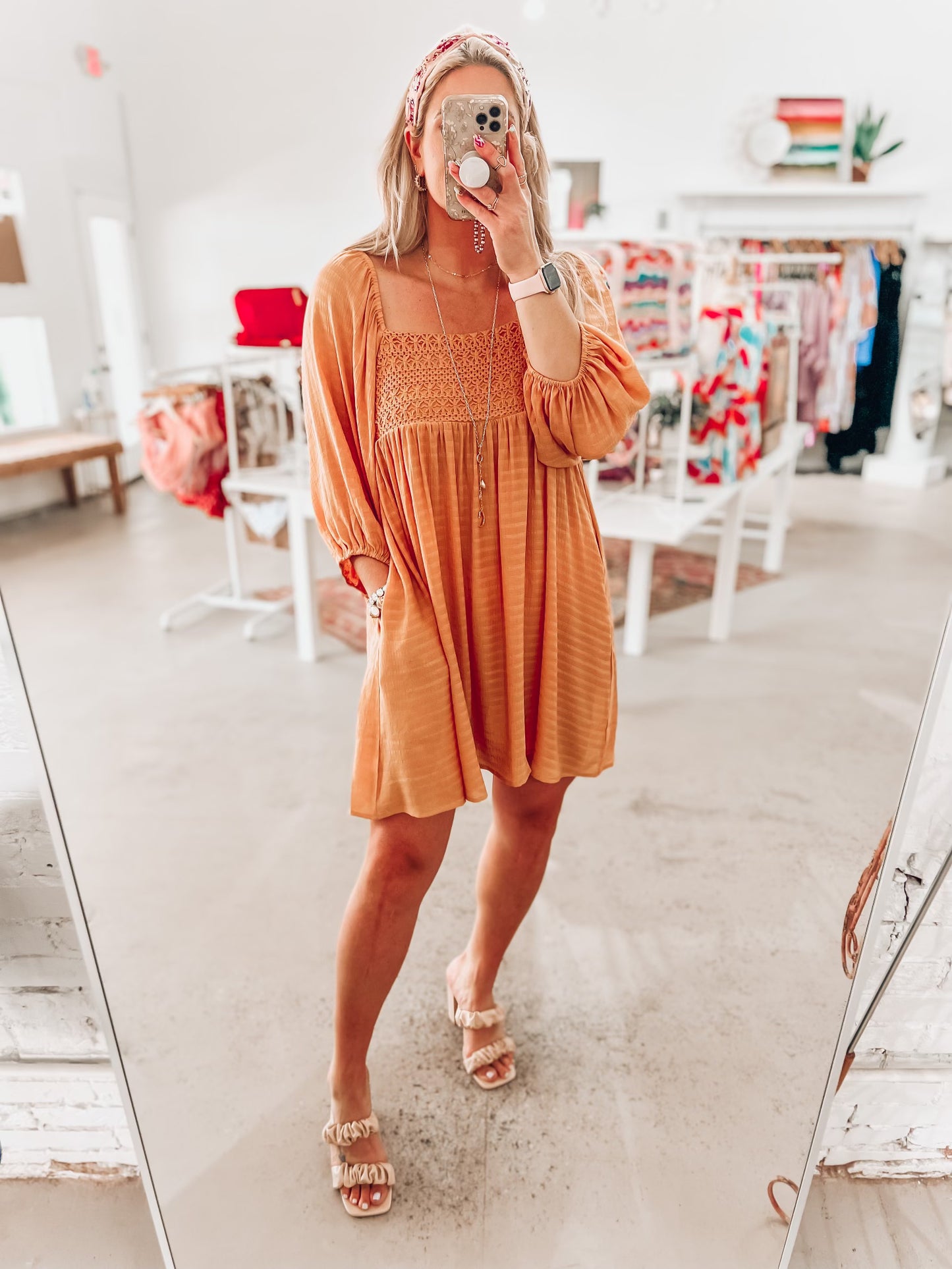 Jenny Crochet Dress