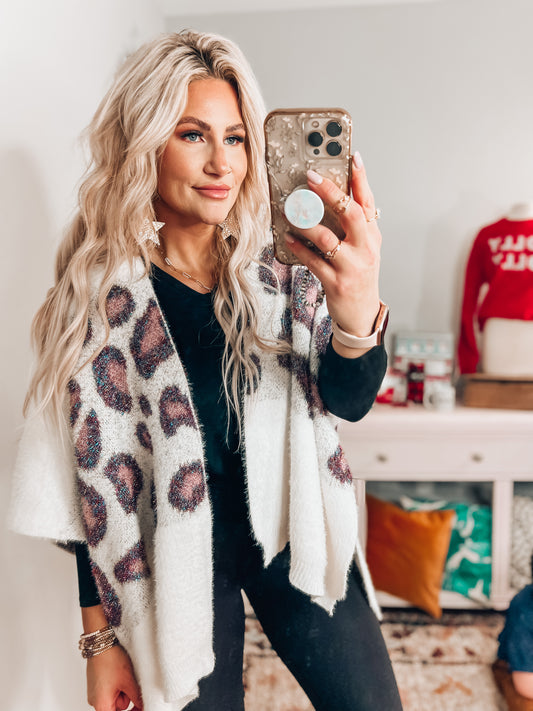 Leo Tinsel Poncho