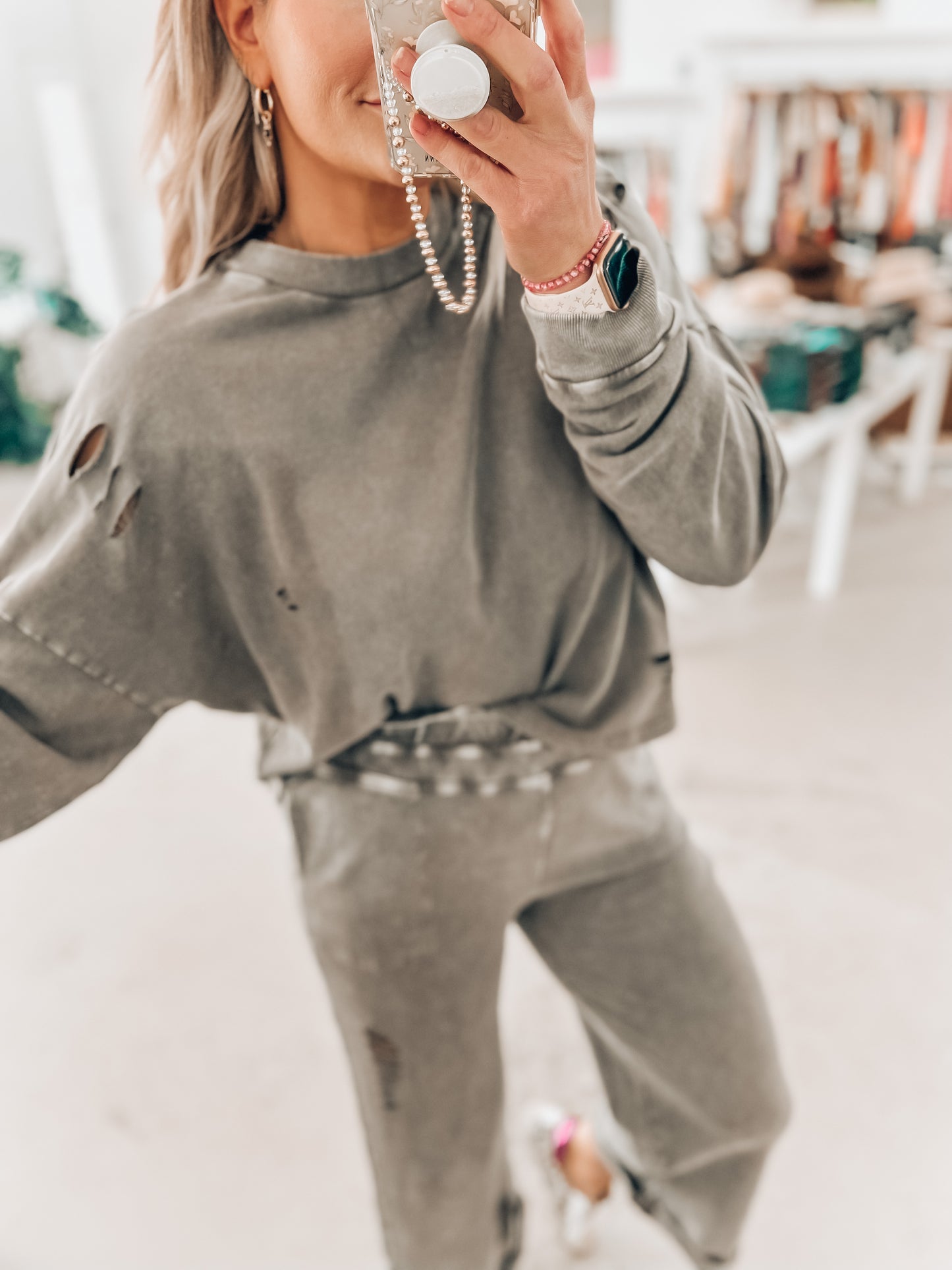 Millie Distressed Set