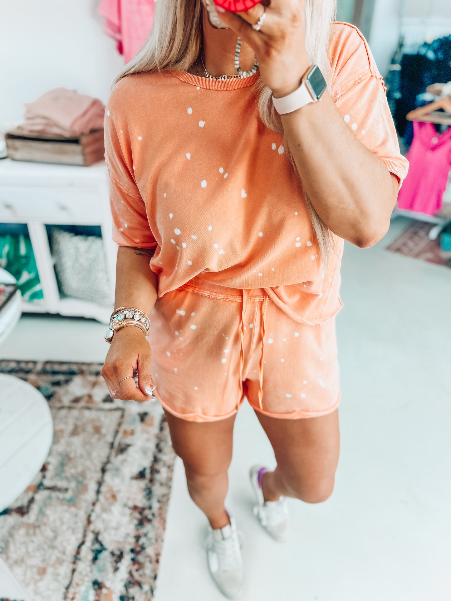 Jojo Bleached Top