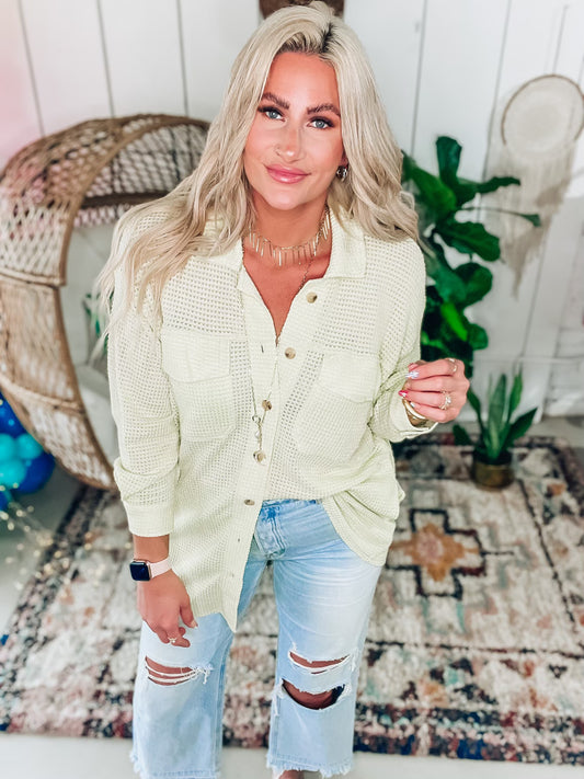 Willow Button Top