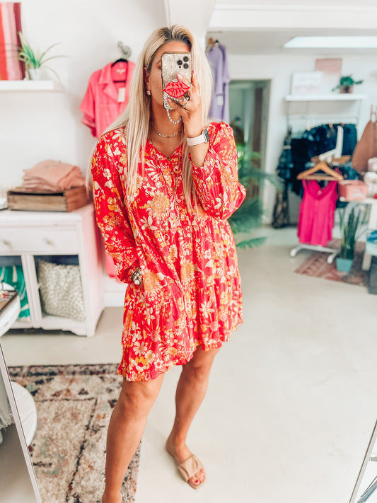 Hallie Floral Dress