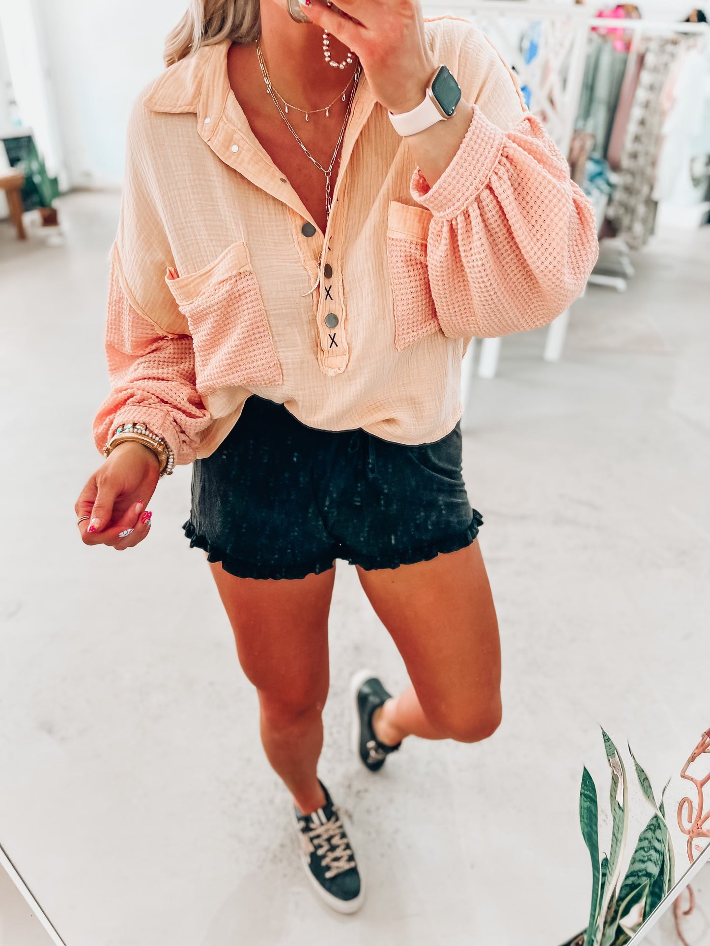 Layne Ruffle Shorts