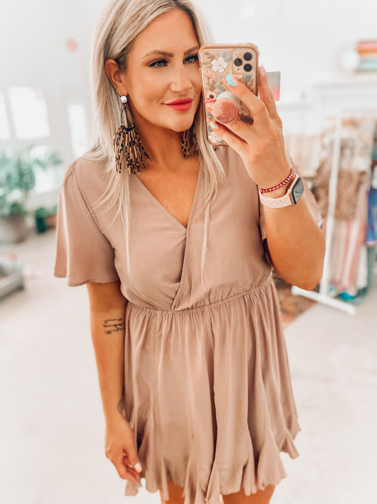 Kate Ruffle Mini Dress