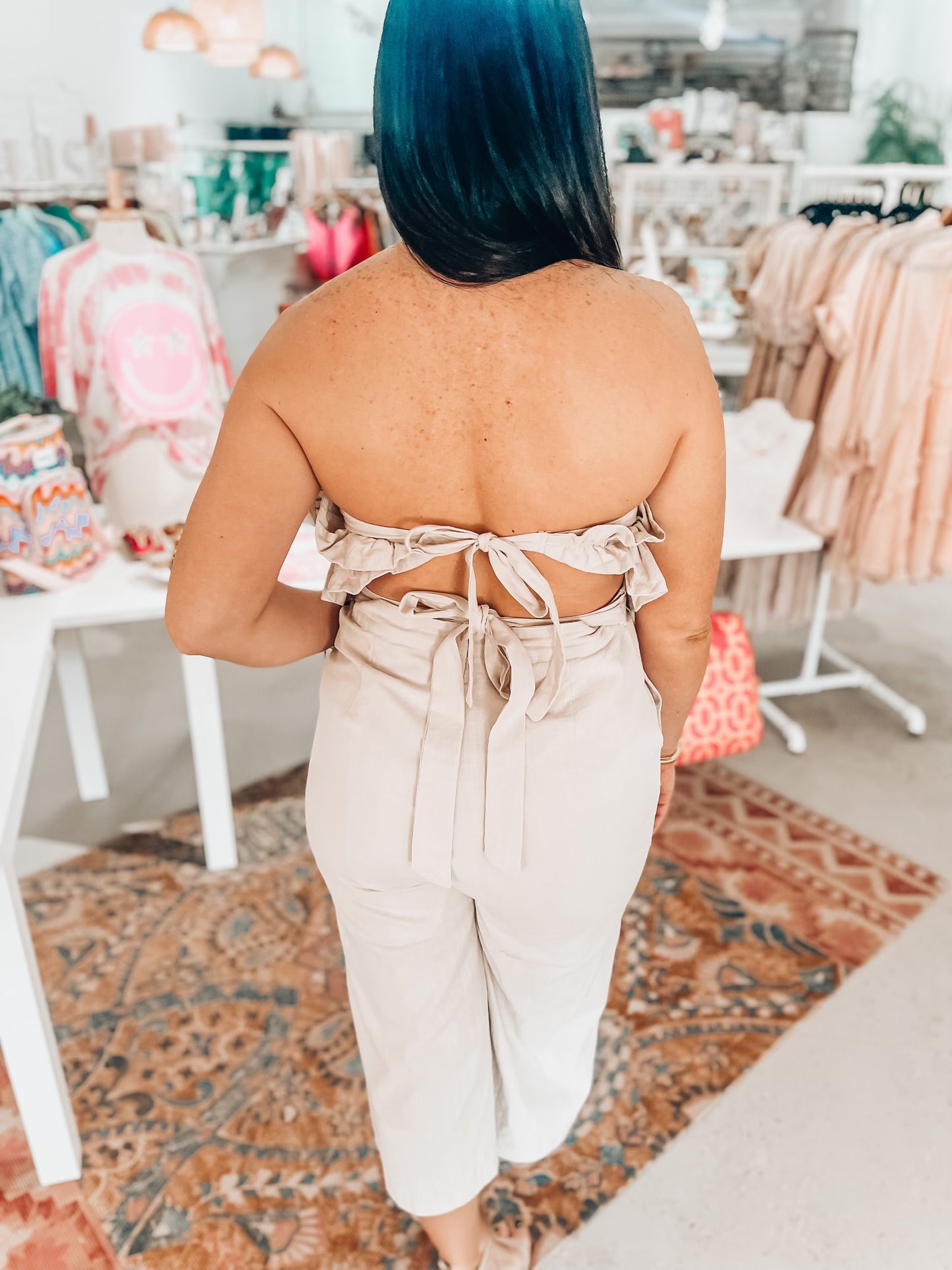 Mindy High Waisted Jumpsuit