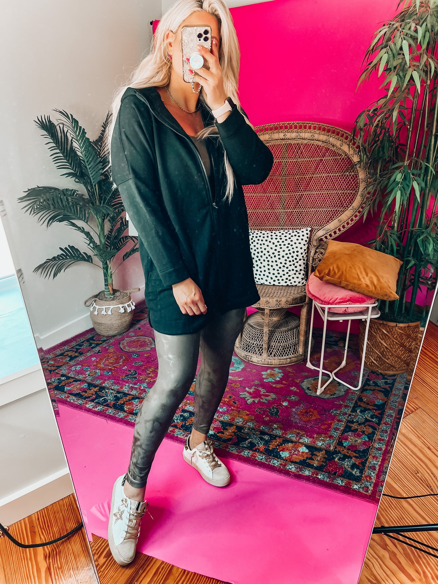 Jessi Longline Zip-Up Jacket