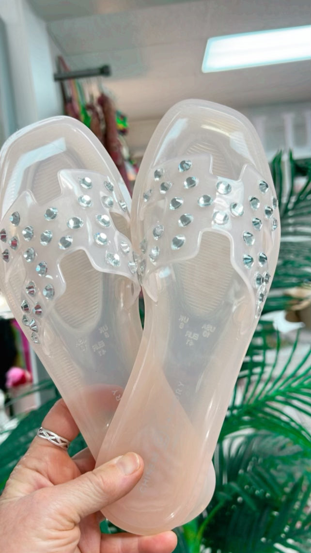 Charli Studded Slides
