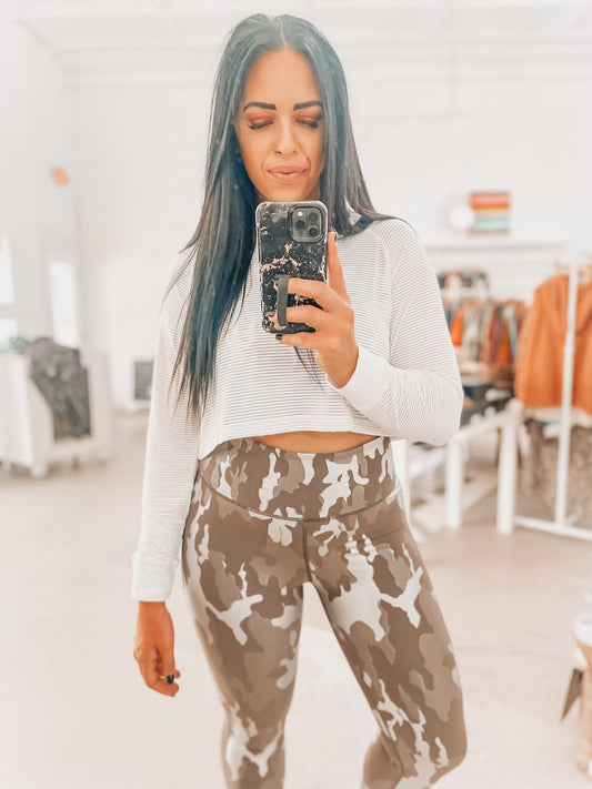 Sassy Crop Long Sleeve