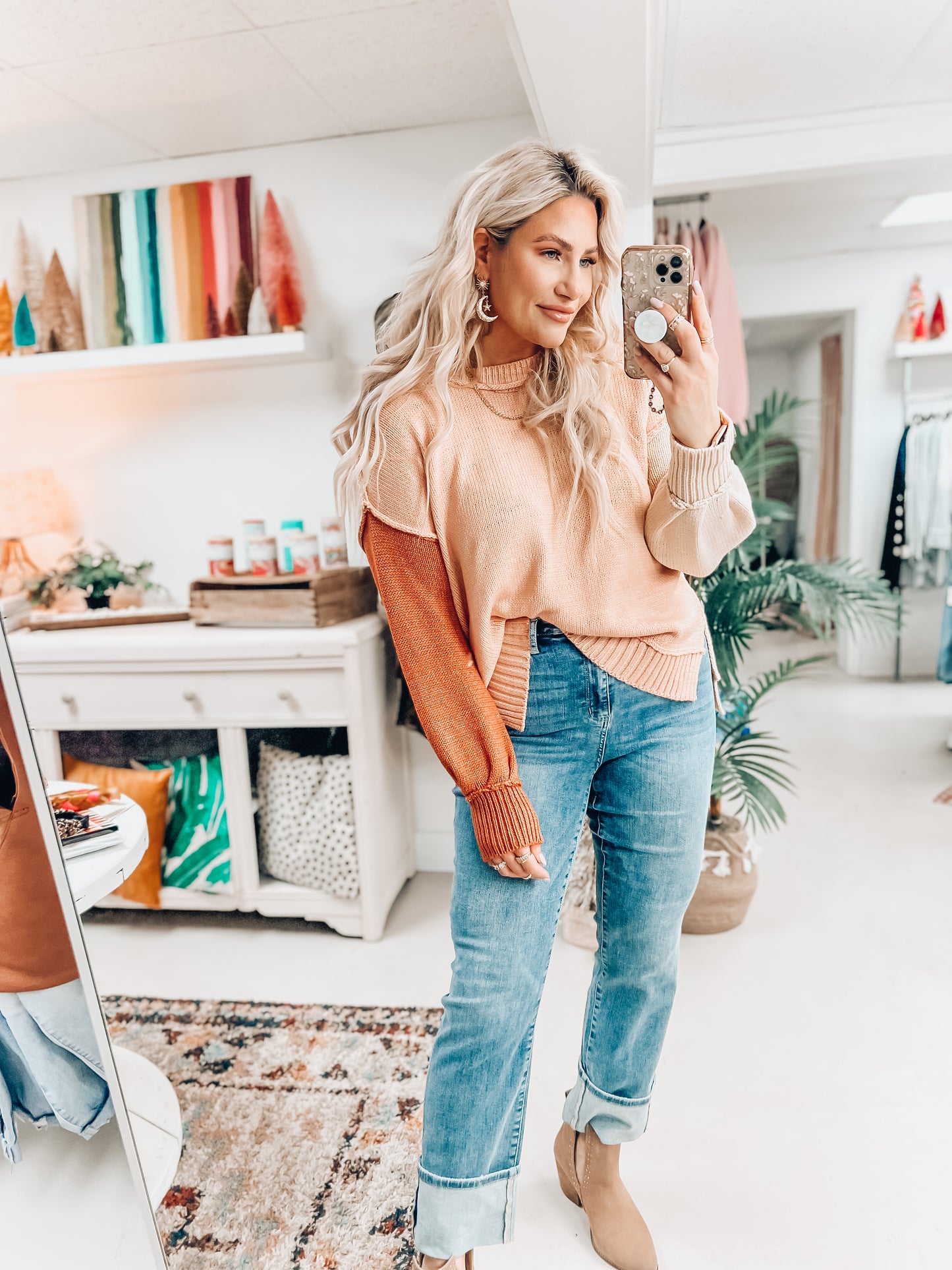 Blake Colorblock Sweater