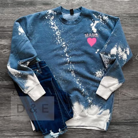 MAMA Bleached Pullover