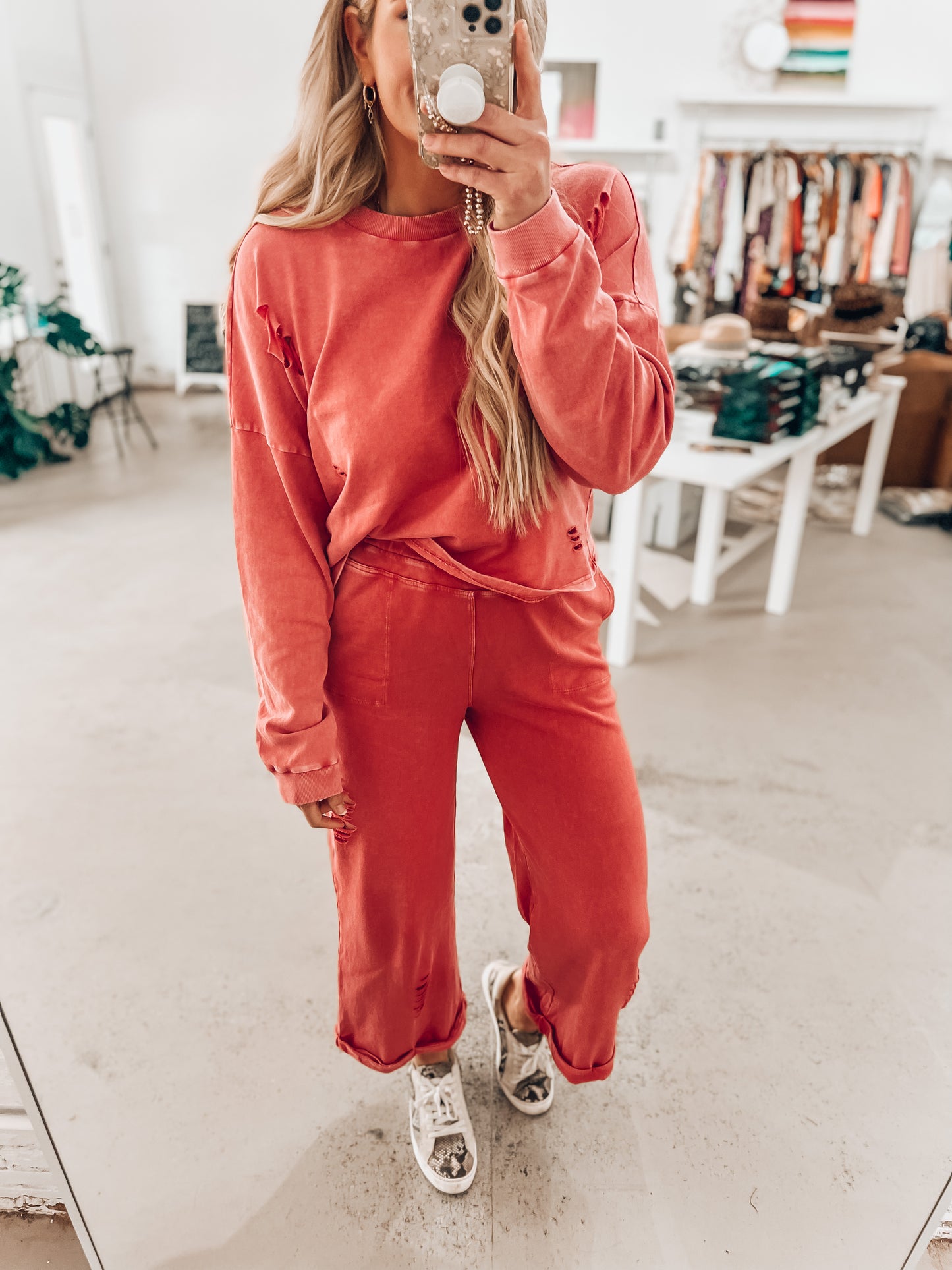 Millie Distressed Set