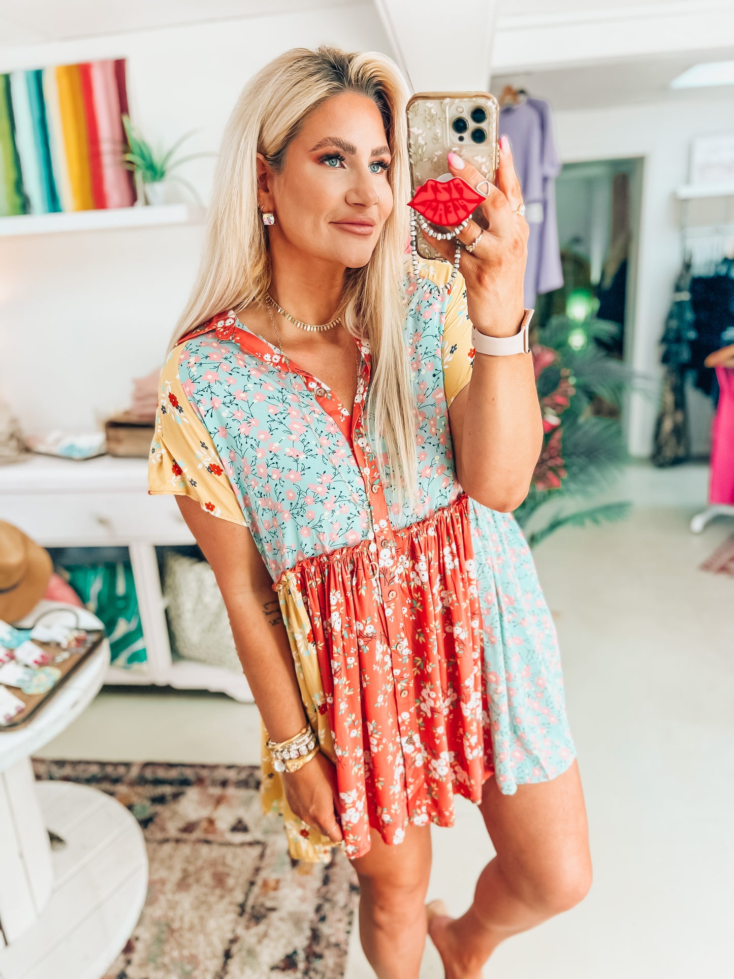 Callie Button Down Dress