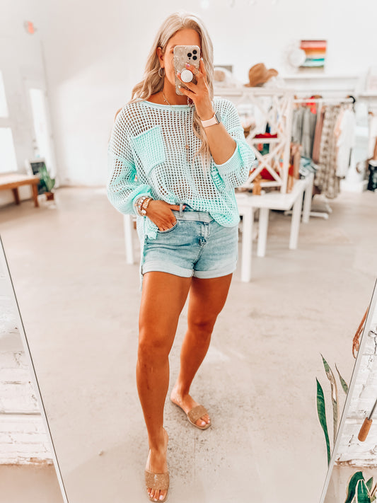 Paradise Green Top