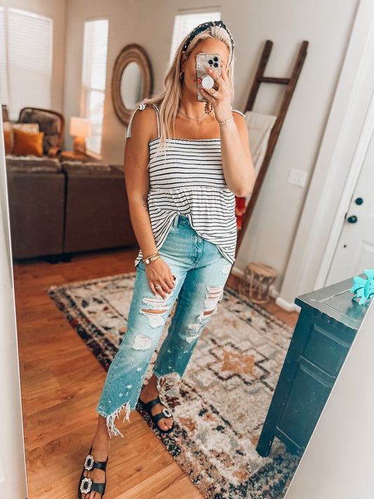 Saylor Tie Tank