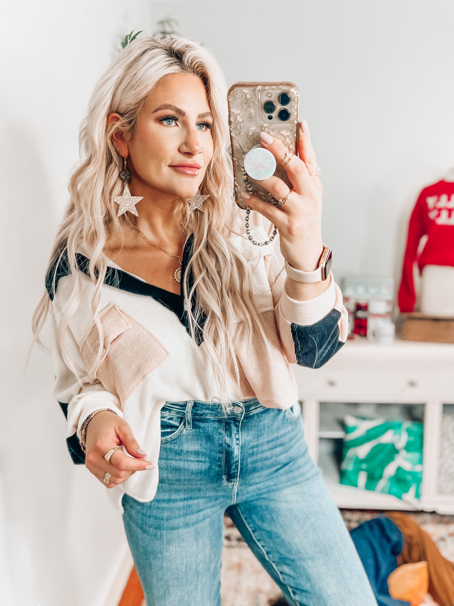 Andi Color Block Top